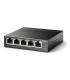 TP-LINK TL-SF1005LP switch No administrado Fast Ethernet (10/100) Energía sobre Ethernet (PoE) Negro
