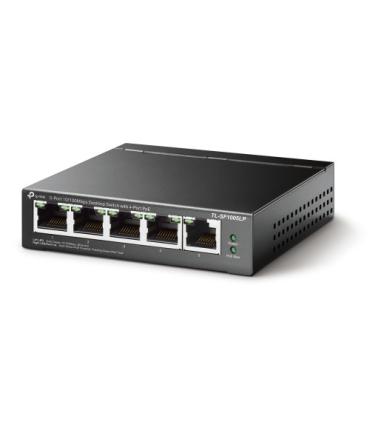 TP-LINK TL-SF1005LP switch No administrado Fast Ethernet (10/100) Energía sobre Ethernet (PoE) Negro