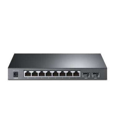 TP-LINK TL-SG2210P switch Gestionado L2/L4 Gigabit Ethernet (10/100/1000) Energía sobre Ethernet (PoE) Negro