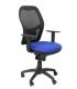 SILLA JORQUERA MALLA NEGRA ASIENTO BALI AZUL PIQUERAS Y CRESPO 15SNBALI229