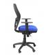 SILLA JORQUERA MALLA NEGRA ASIENTO BALI AZUL PIQUERAS Y CRESPO 15SNBALI229
