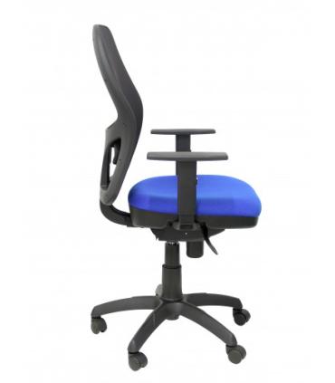 SILLA JORQUERA MALLA NEGRA ASIENTO BALI AZUL PIQUERAS Y CRESPO 15SNBALI229