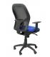 SILLA JORQUERA MALLA NEGRA ASIENTO BALI AZUL PIQUERAS Y CRESPO 15SNBALI229