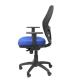 SILLA JORQUERA MALLA NEGRA ASIENTO BALI AZUL PIQUERAS Y CRESPO 15SNBALI229