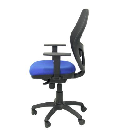 SILLA JORQUERA MALLA NEGRA ASIENTO BALI AZUL PIQUERAS Y CRESPO 15SNBALI229