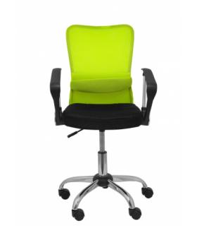 SILLA INFANTIL CARDENETE RESPALDO MALLA VERDE ASIENTO NEGRO PIQUERAS Y CRESPO 238GVNE