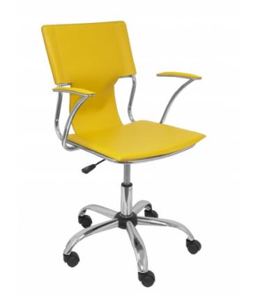 SILLA BOGARRA AMARILLA PIQUERAS Y CRESPO 214AM