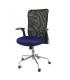 SILLA MINAYA RESPALDO MALLA NEGRO ASIENTO 3D AZUL PIQUERAS Y CRESPO 4031AZ