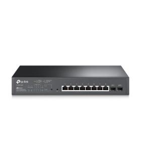 TP-LINK TL-SG2210MP switch Gigabit Ethernet (10/100/1000) Negro Energía sobre Ethernet (PoE