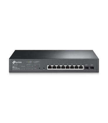 TP-LINK TL-SG2210MP switch Gigabit Ethernet (10/100/1000) Negro Energía sobre Ethernet (PoE
