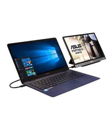 ASUS MB14AC pantalla para PC 35,6 cm (14") 1920 x 1080 Pixeles Full HD Gris