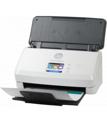 HP Scanjet Pro N4000 snw1 Escáner alimentado con hojas 600 x 600 DPI A4 Negro, Blanco