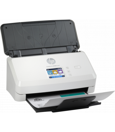 HP Scanjet Pro N4000 snw1 Escáner alimentado con hojas 600 x 600 DPI A4 Negro, Blanco
