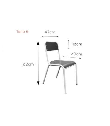 SILLA MASTER HAYA MOBEDUC 500901B184