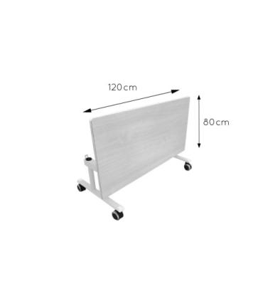 MESA ABATIBLE LATERAL REGULABLE 120X80 CM HAYA MOBEDUC 500605.8B14