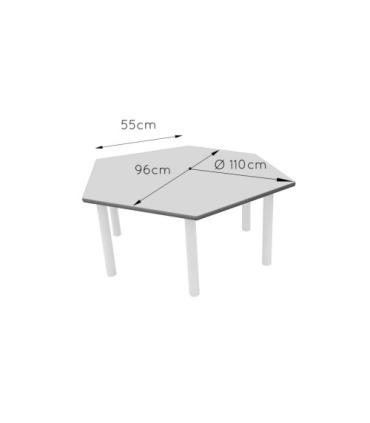 MESA HEXAGONAL HAYA MOBEDUC 500628B184