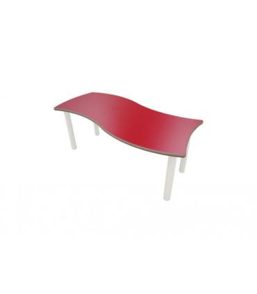 MESA RECTANGULAR ONDA (TALLA 4-6) HAYA MOBEDUC 500624B184