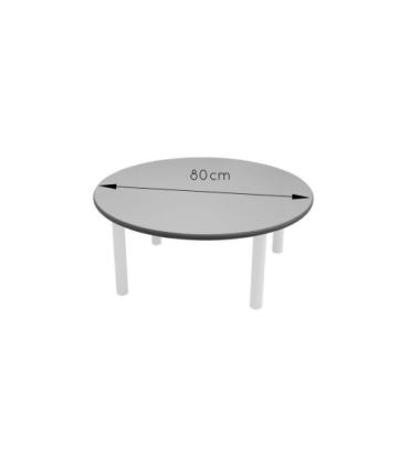 MESA REDONDA DIAM. 80 CM (TALLA 4-6) HAYA MOBEDUC 500619.8B144