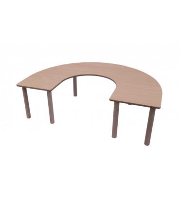 MESA EN "U" 150X100CM (TALLA 0 - 3) HAYA MOBEDUC 600556.10H140