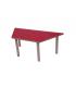 MESA TRAPECIO 120X60 CM (TALLA 0 - 3) HAYA MOBEDUC 600552H180