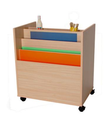 CARRO PLÁSTICA CARTULINERO HAYA MOBEDUC 602206HR18