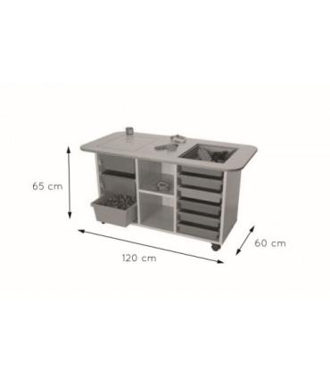 MESA MULTIACTIVIDADES (ALTURA 65 CM) HAYA MOBEDUC 602202HR18