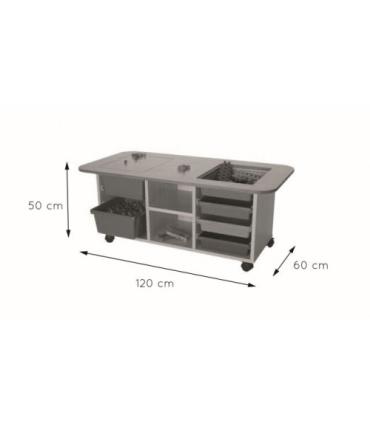 MESA MULTIACTIVIDADES (ALTURA 50 CM) HAYA MOBEDUC 602201HR18