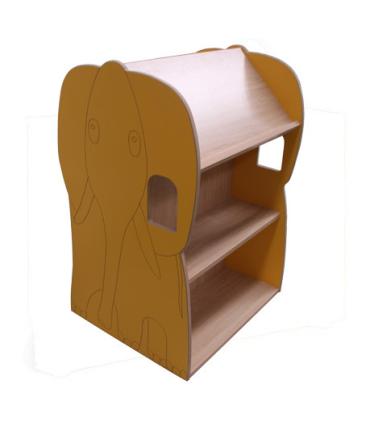 MUEBLE BIBLIOTECA ELEFANTE HAYA MOBEDUC 602114HP18