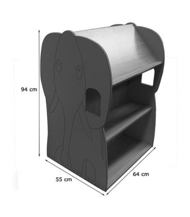 MUEBLE BIBLIOTECA ELEFANTE HAYA MOBEDUC 602114HP18