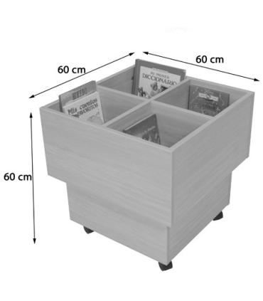 CUBO LIBRERÍA HAYA MOBEDUC 602103HR18