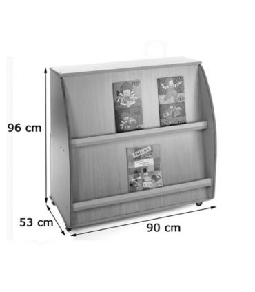 MUEBLE EXPOSITOR DE LIBROS HAYA MOBEDUC 600902HRS18