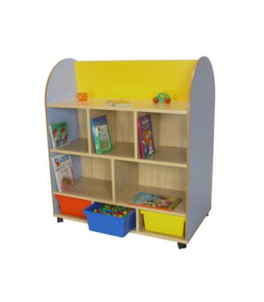 MUEBLE EXPOSITOR DE LIBROS OVALADO HAYA MOBEDUC 602102HR18