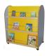 MUEBLE EXPOSITOR DE LIBROS OVALADO HAYA MOBEDUC 602102HR18