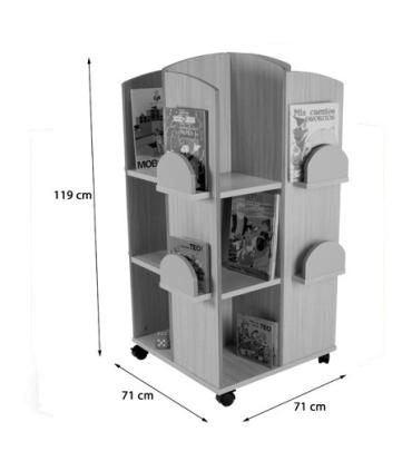 TORRE EXPOSITOR DE LIBROS HAYA MOBEDUC 602101HR18