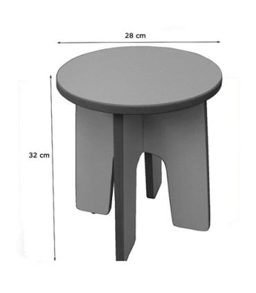 TABURETE COCINA HAYA MOBEDUC 602020H18