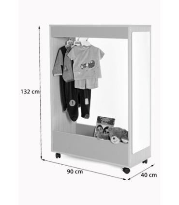 MUEBLE DE DISFRACES ABIERTO HAYA MOBEDUC 602002HR18