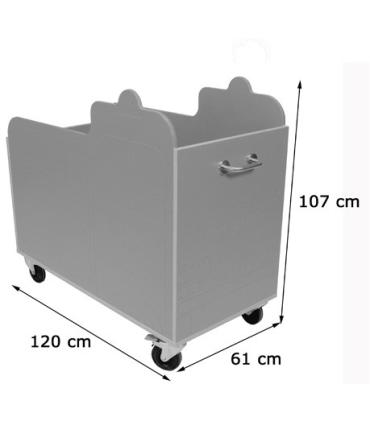CARRO DE EVACUACIÓN DE BOMBEROS HAYA MOBEDUC 600639HR18