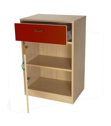 MUEBLE VAJILLERO (FONDO 60 CM) HAYA MOBEDUC 600638HPS18