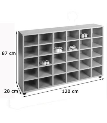 MUEBLE ZAPATERO HAYA MOBEDUC 600603