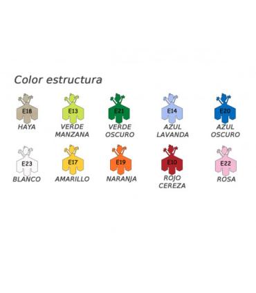 PERCHERO PERCHAS COLORES HAYA MOBEDUC 600646H18