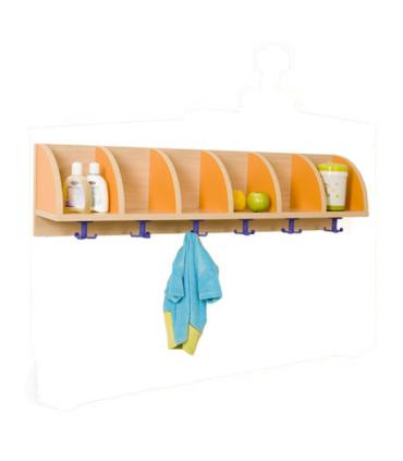 PERCHERO QUESITOS 6 CASILLAS LAT MEDIA LUNA HAYA MOBEDUC 600620AH18