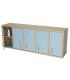 MUEBLE CASILLERO 10 CASILLAS CON PUERTA HAYA MOBEDUC 600712HS18