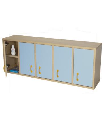 MUEBLE CASILLERO 10 CASILLAS CON PUERTA HAYA MOBEDUC 600712HS18