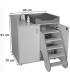 MUEBLE CAMBIADOR CON ESCALERA GIRATORIA (2 PUERTAS) HAYA MOBEDUC 600708HPS18