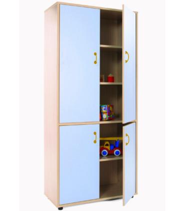 MUEBLE ALTO ARMARIO 4 PUERTAS HAYA MOBEDUC 600403HPS18