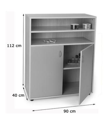 MUEBLE INTERMEDIO ARMARIO Y ESTANTERÍA HAYA MOBEDUC 600803HPS18