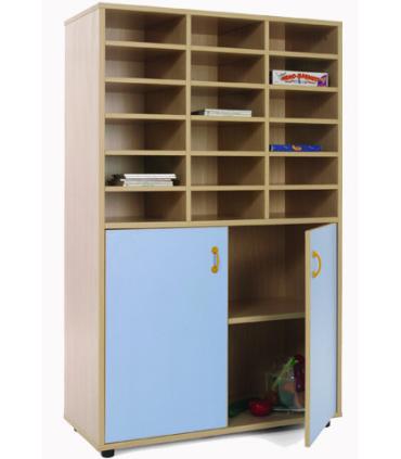 MUEBLE MEDIO ARMARIO Y CASILLERO HAYA MOBEDUC 600310HPS18