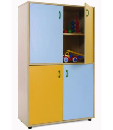 MUEBLE MEDIO ARMARIO 4 PUERTAS HAYA MOBEDUC 600309HPS18