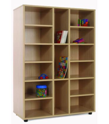 MUEBLE MEDIO 15 CASILLAS HAYA MOBEDUC 600308HP18