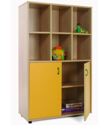 MUEBLE MEDIO ARMARIO 6 CASILLAS HAYA MOBEDUC 600307HPS18